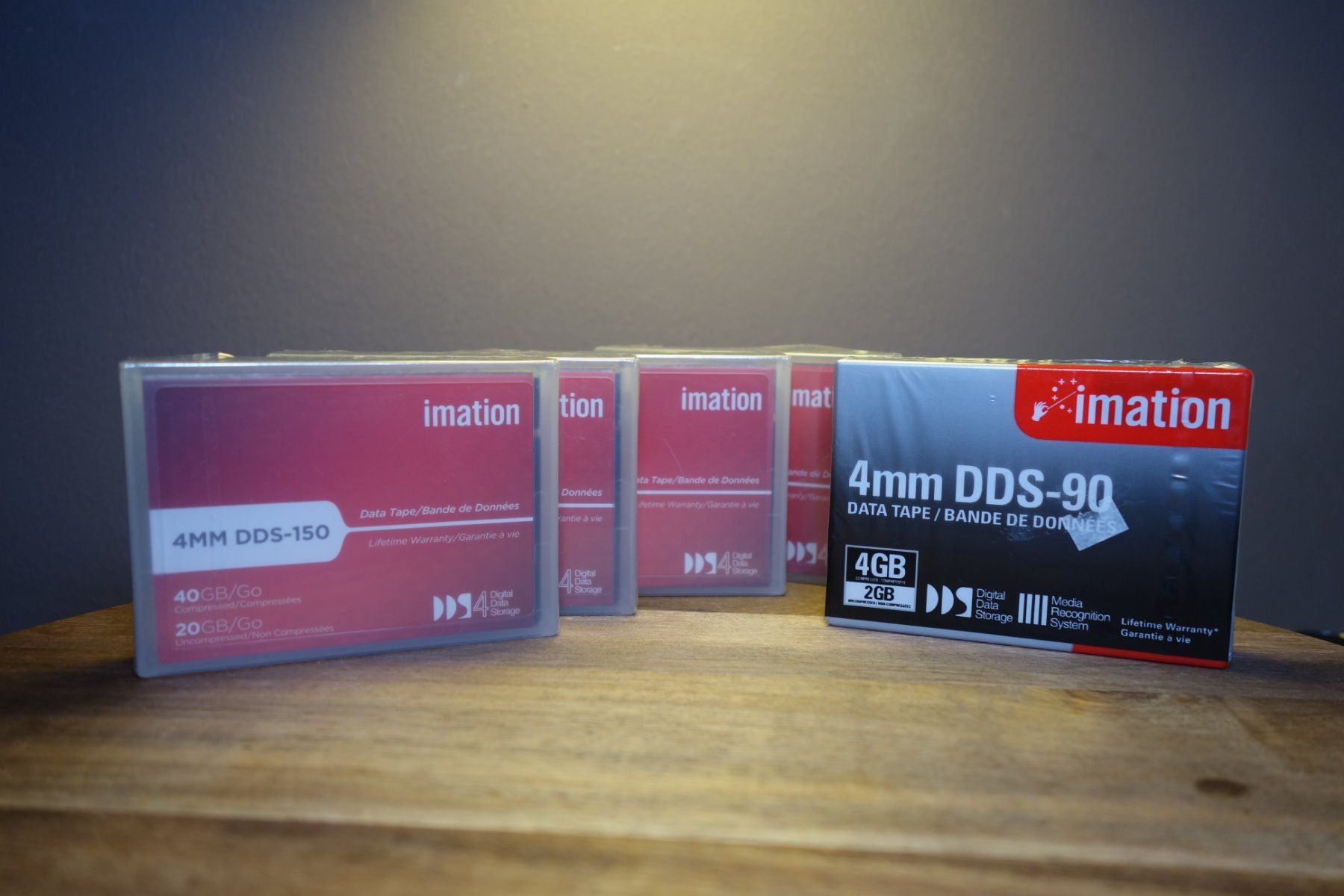 Musicassette: Imation DDS-90 et DDS-150 neu – Nuovo e nell'imballaggio originale da Bern venduto da Phandora