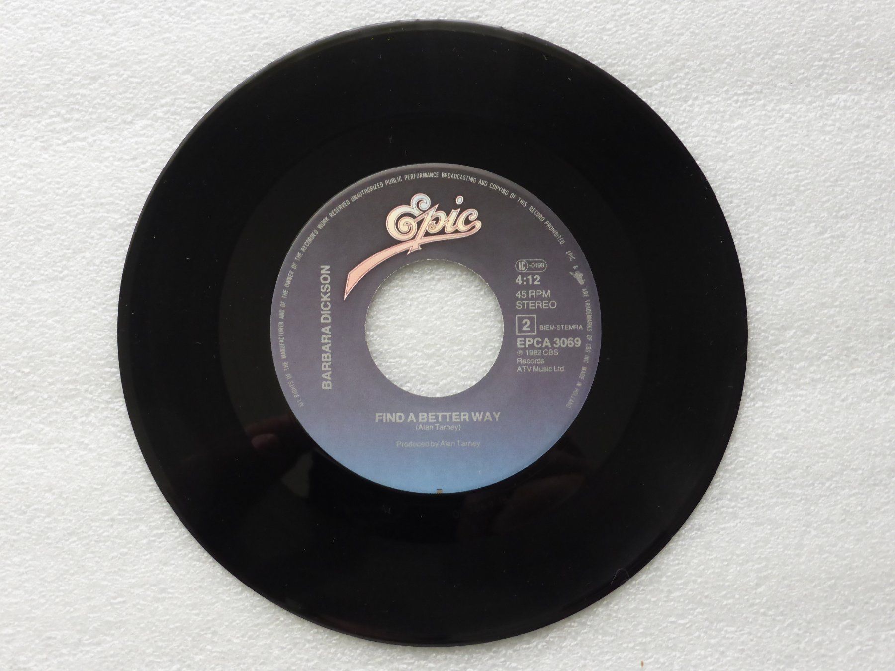Dischi in vinile: Vinyl Single   BARBARA DICKSON – Usato da Küssnacht am Rigi venduto da Mondkinder 2