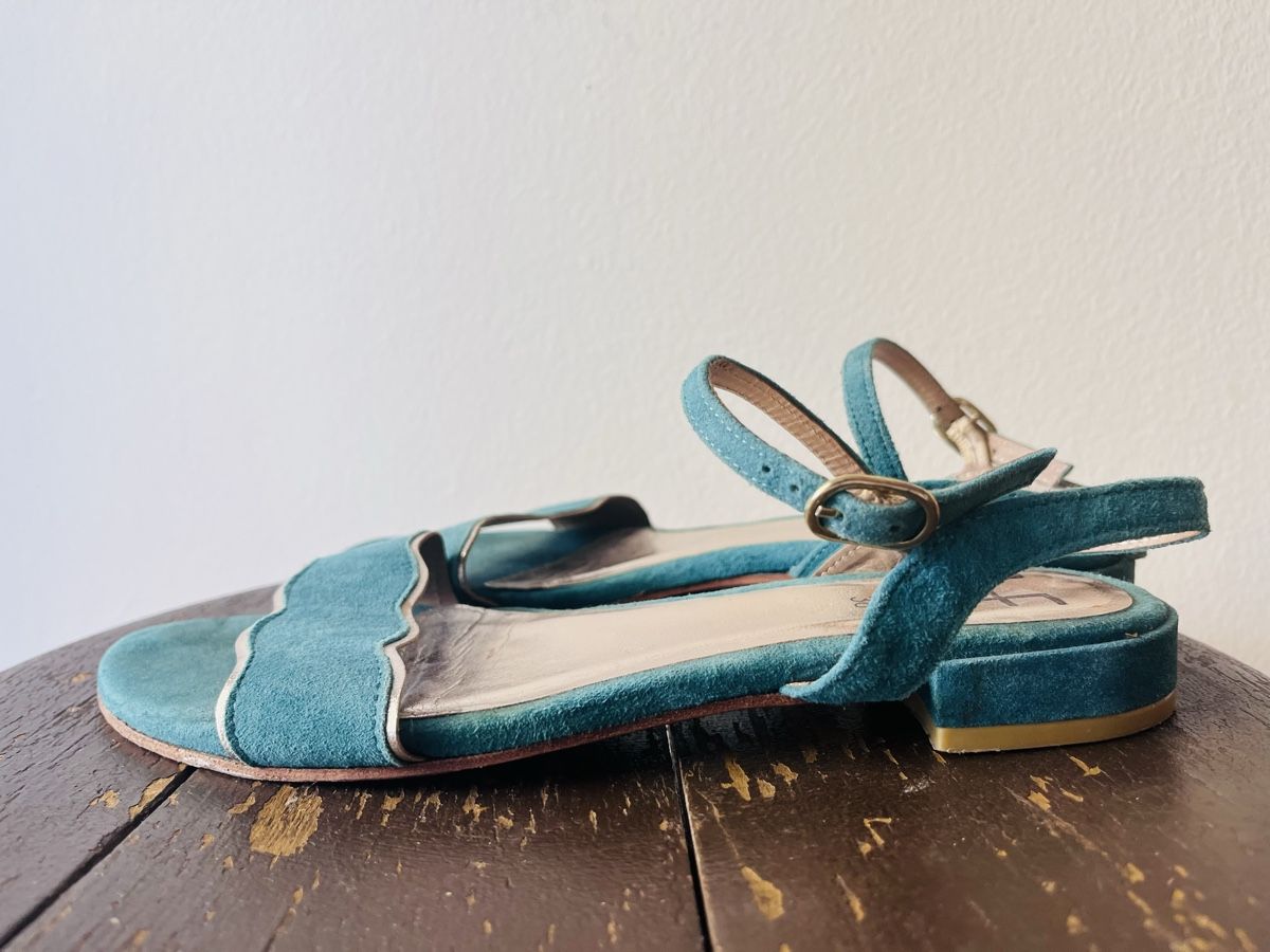 Damenschuhe: Sandales Hardrige, Daim - 38 – Gebraucht aus Bern von Mathilde_Nhs 2