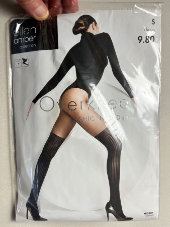 Strumpfhose Fashion Overknee-Look, (Migros), Grösse S