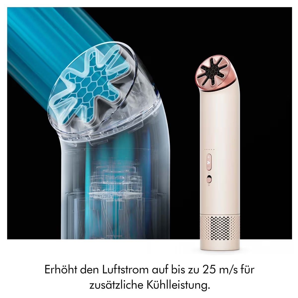 Dyson Ventilatori: Dyson mini Cool HushJet Handventilator Ventilator blush NEU – Nuovo e nell'imballaggio originale da Suhr venduto da 1stclass 3