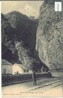 Entree des Gorges du Trient - animee