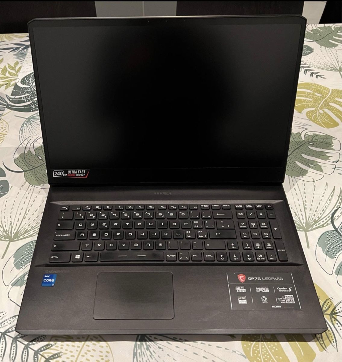MSI Notebook: Gaming Laptop RTX 3070, 240Hz, Msi Leopard gp76 – Usato da Cham venduto da Dzhurswitz 1