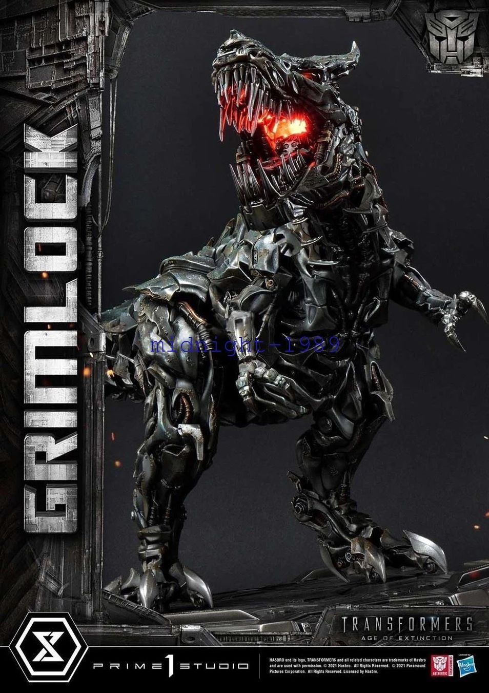 Statuette: Prime 1 Studio MMTFM-32 Autobots Dinobot Grimlock – Nuovo (secondo la descrizione) da Oberentfelden venduto da FiguresAndGamesPlace