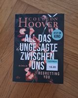 Colleen Hoover All Das Ungesagte Zwischen Uns Roman