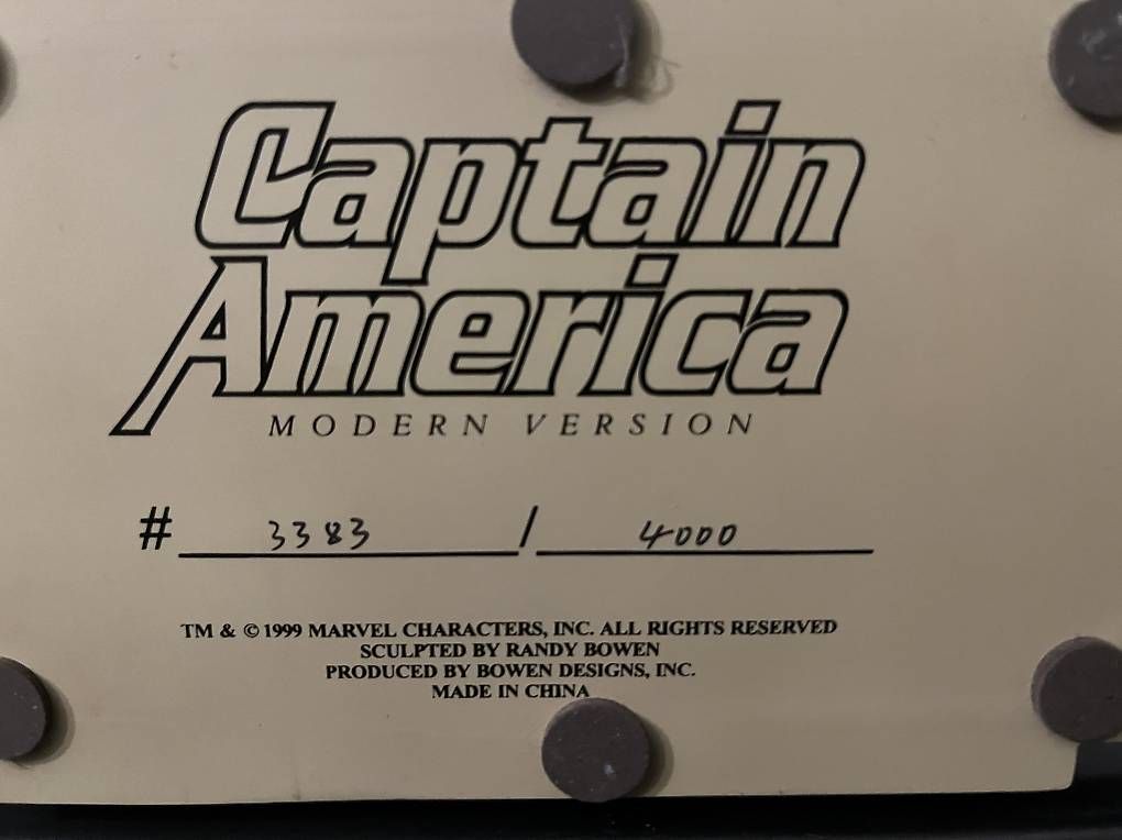 Figuren: MARVEL's "Captain America" 1:6 scale Statue von Bowen Design – Gebraucht aus Zürich von samg00dy 2
