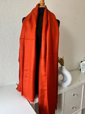 Écharpe en cachemire  caramel parfaite automne🍂