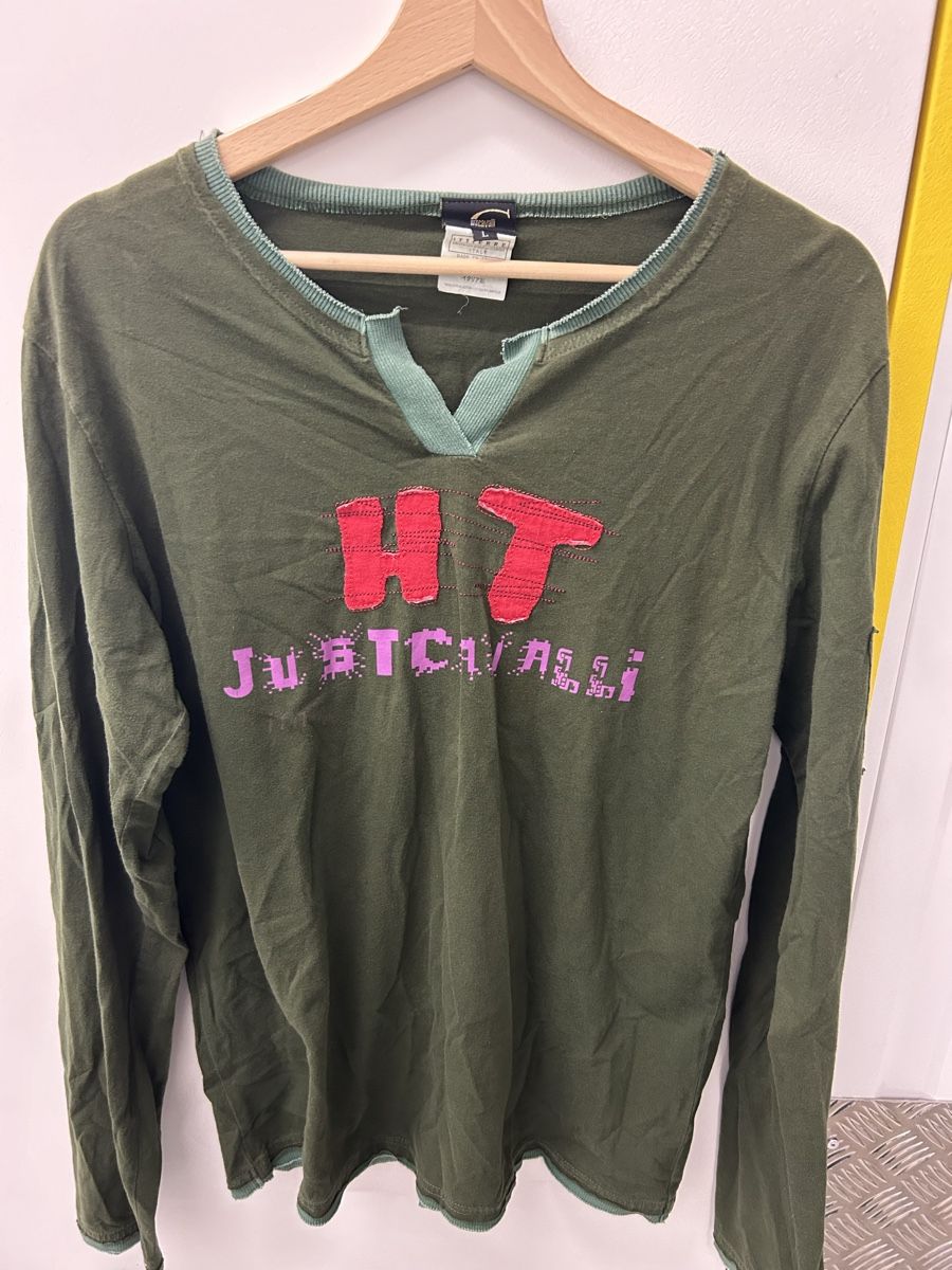 Roberto Cavalli T-shirt: Sweatshirt Longshirt Just Roberto Cavalli – Usato da Bern venduto da floorball_zoro