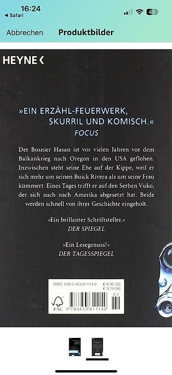 Livres: Buick Rivera von Miljenko Jergovic – Neuf avec emballage d'origine à Rothenburg par wer_g9fd 2