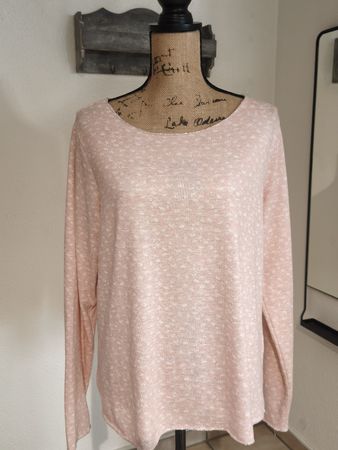 Damen Pullover Chicorée rosa Grösse XL leichter Stoff