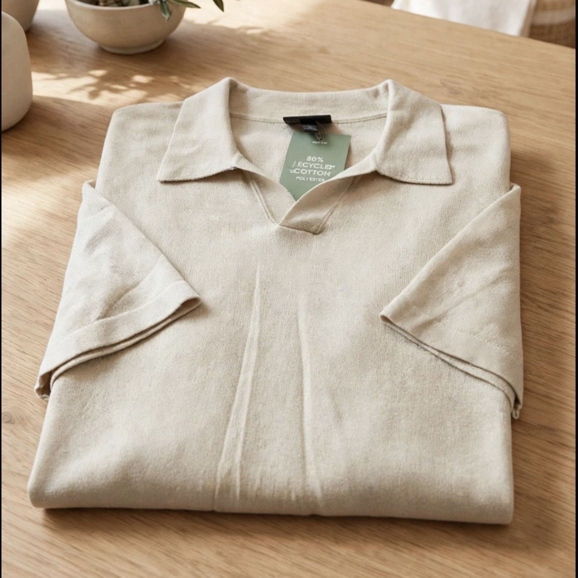 H&M Polo-Shirts: Polo Beige HnM – Neu (gemäss Beschreibung) aus Heimberg von Sabe_Frau 2