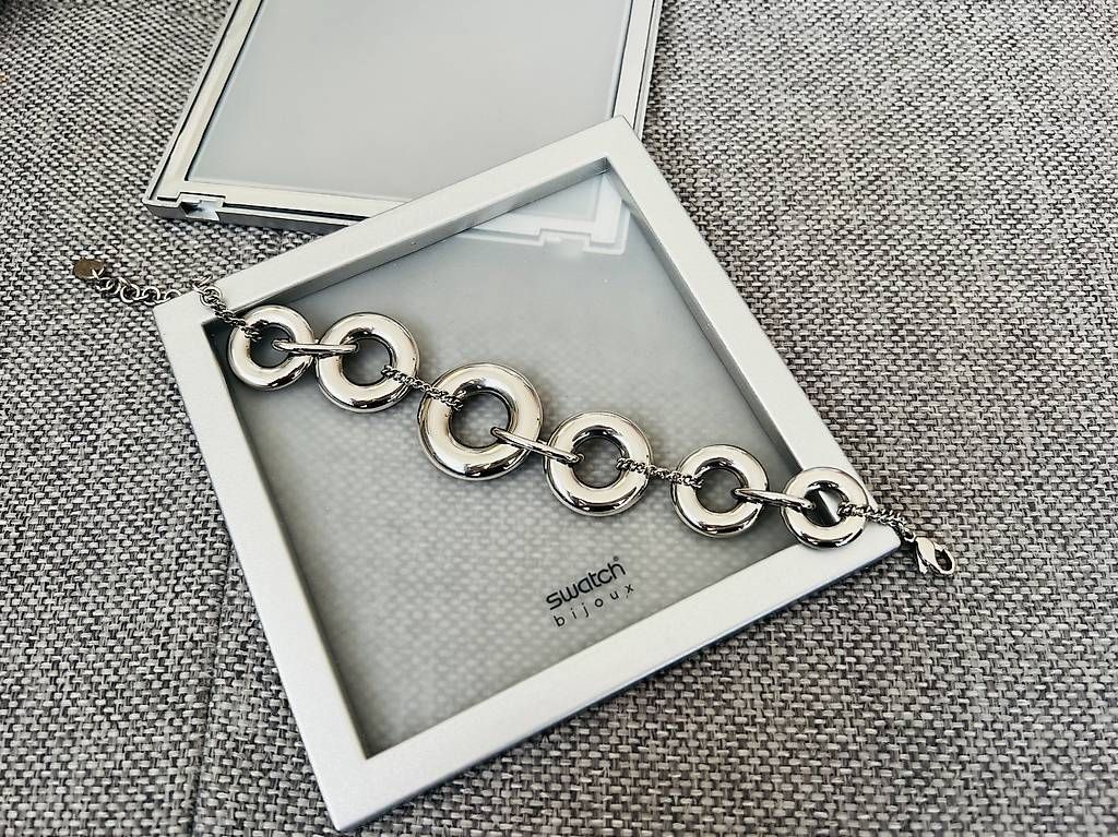 Bracciali & Braccialetti: SWATCH bracelet argenté – Usato da Echallens venduto da fayetrahel