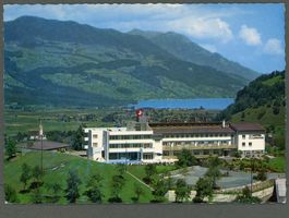 AK col Giswil OW Motel Landhaus ≈ 1973