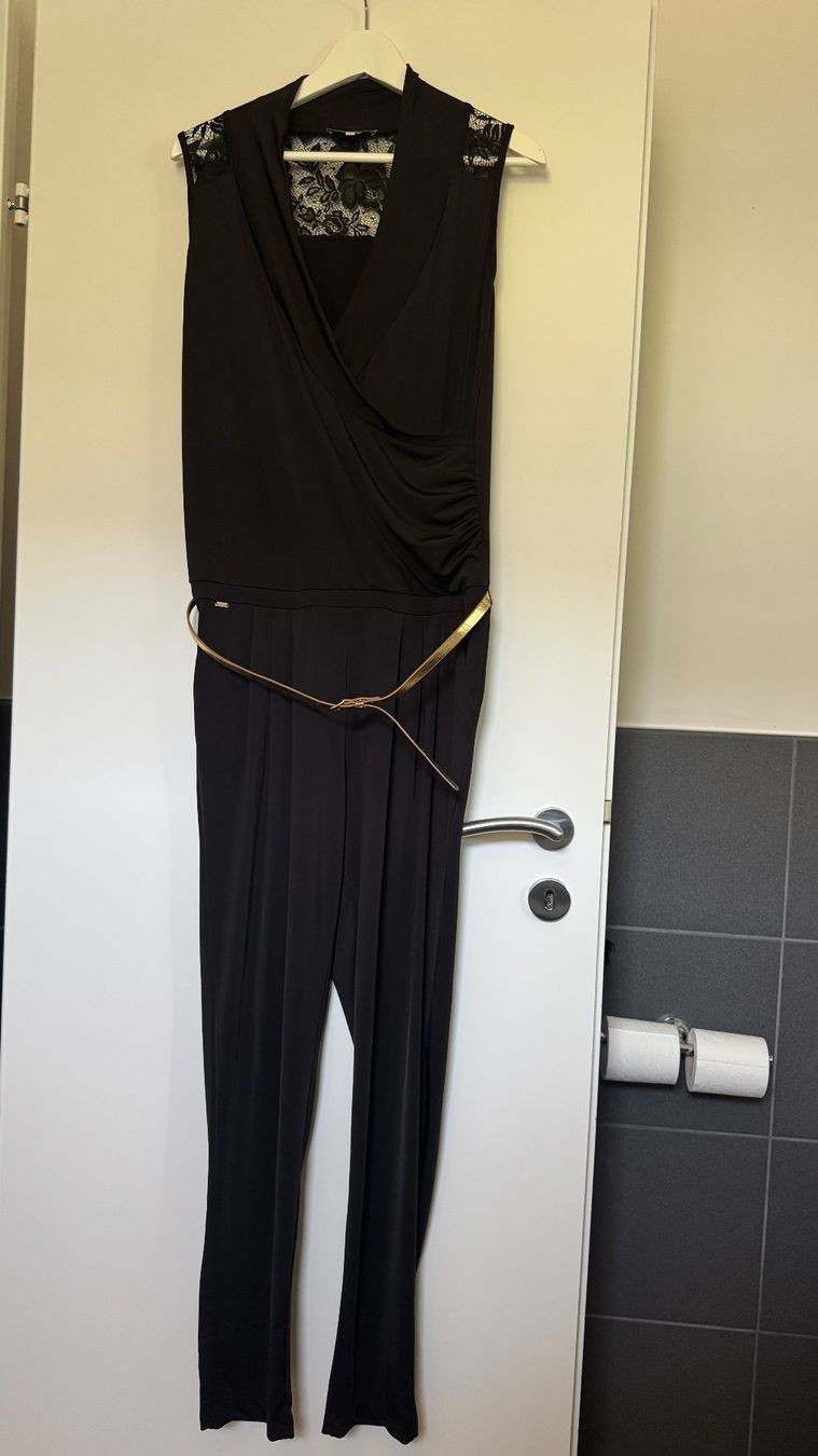 Tute: Damen Jumpsuit schwarz – Nuovo (secondo la descrizione) da Hünenberg See venduto da Schulers