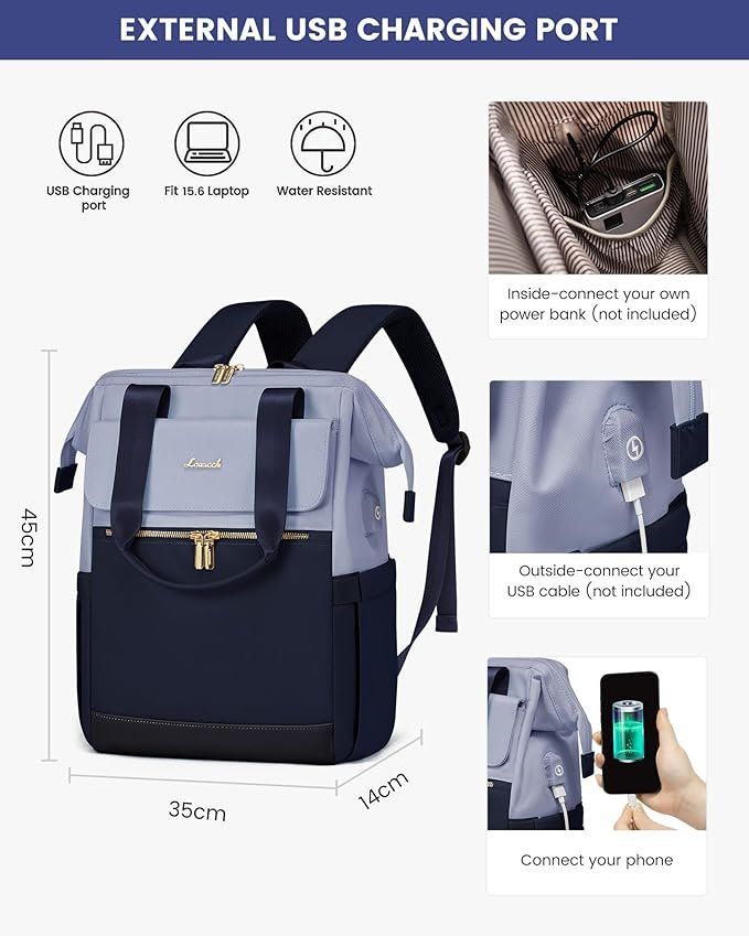 Zaini: Rucksack | Laptop Tasche | Schule Reiserucksack Hellblau & M – Nuovo e nell'imballaggio originale da Oensingen venduto da CSCollectors 1