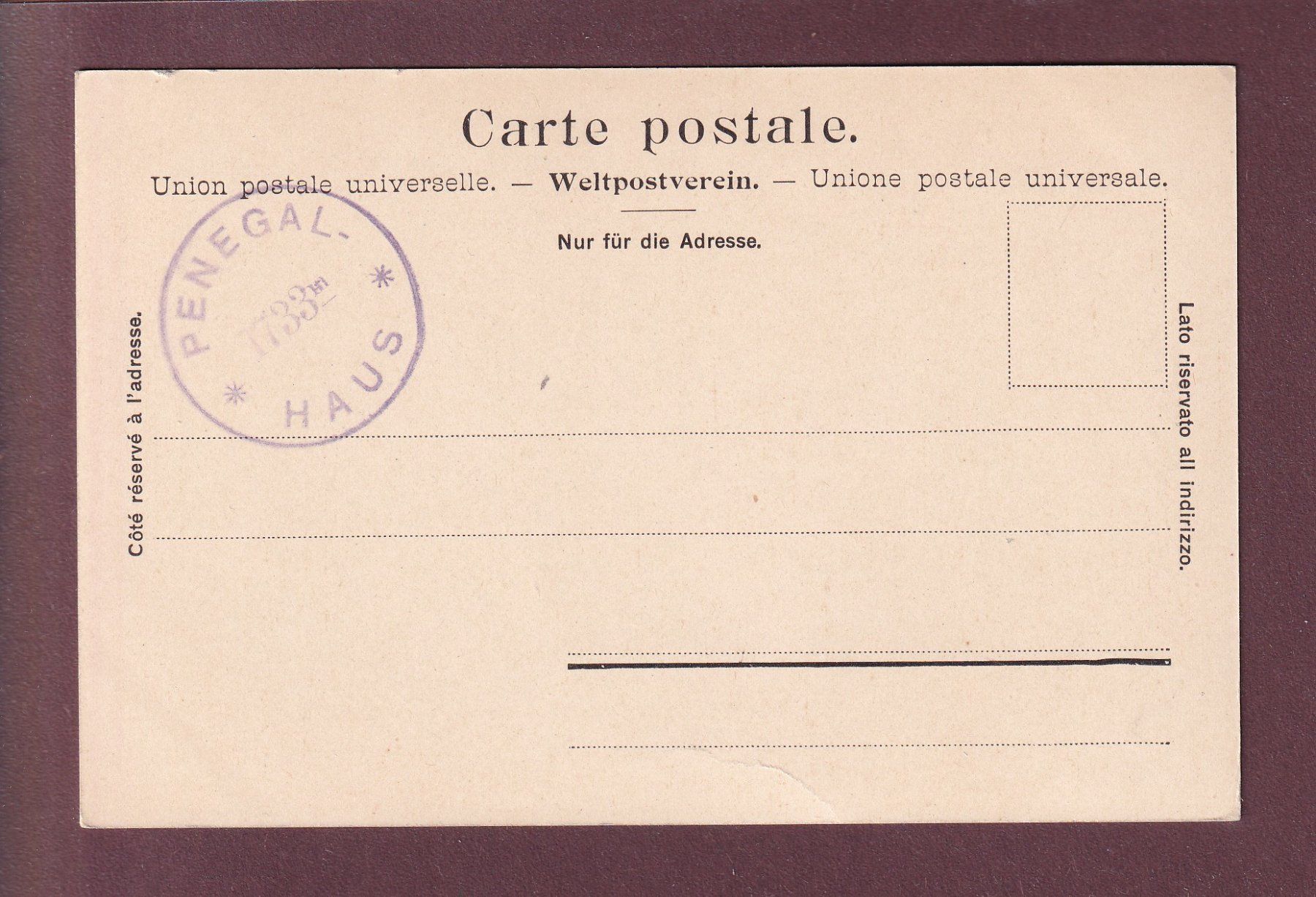 Cartoline postali: Panorama von der PENEGALSPITZE - 1904 – Usato da Pully venduto da nicecards 1