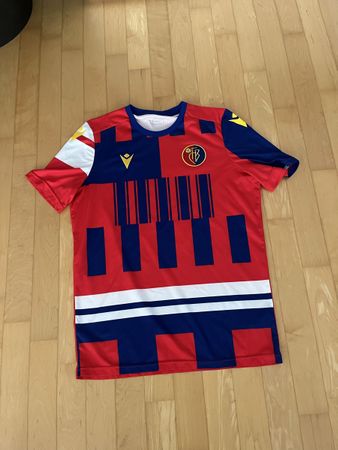 Fussballtrikot Macron FC Basel Grösse L rot-blau