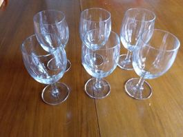 6er Set Weingläser