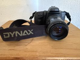 Minolta Dynax 500si Super Spiegelreflexkamera mit Objektiv