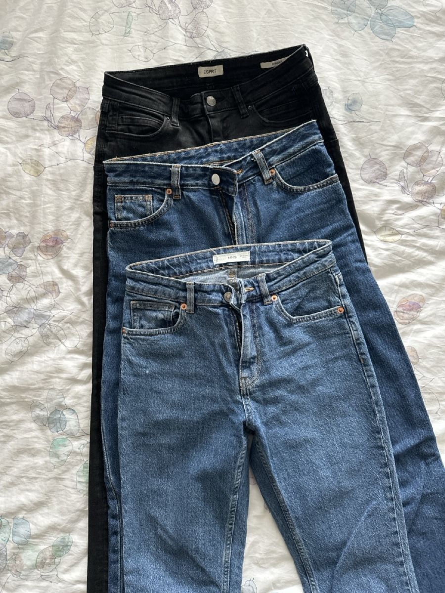 Jeans: 3 Paar Jeans grosse S/M  – Usato da Ormalingen venduto da nude.knits