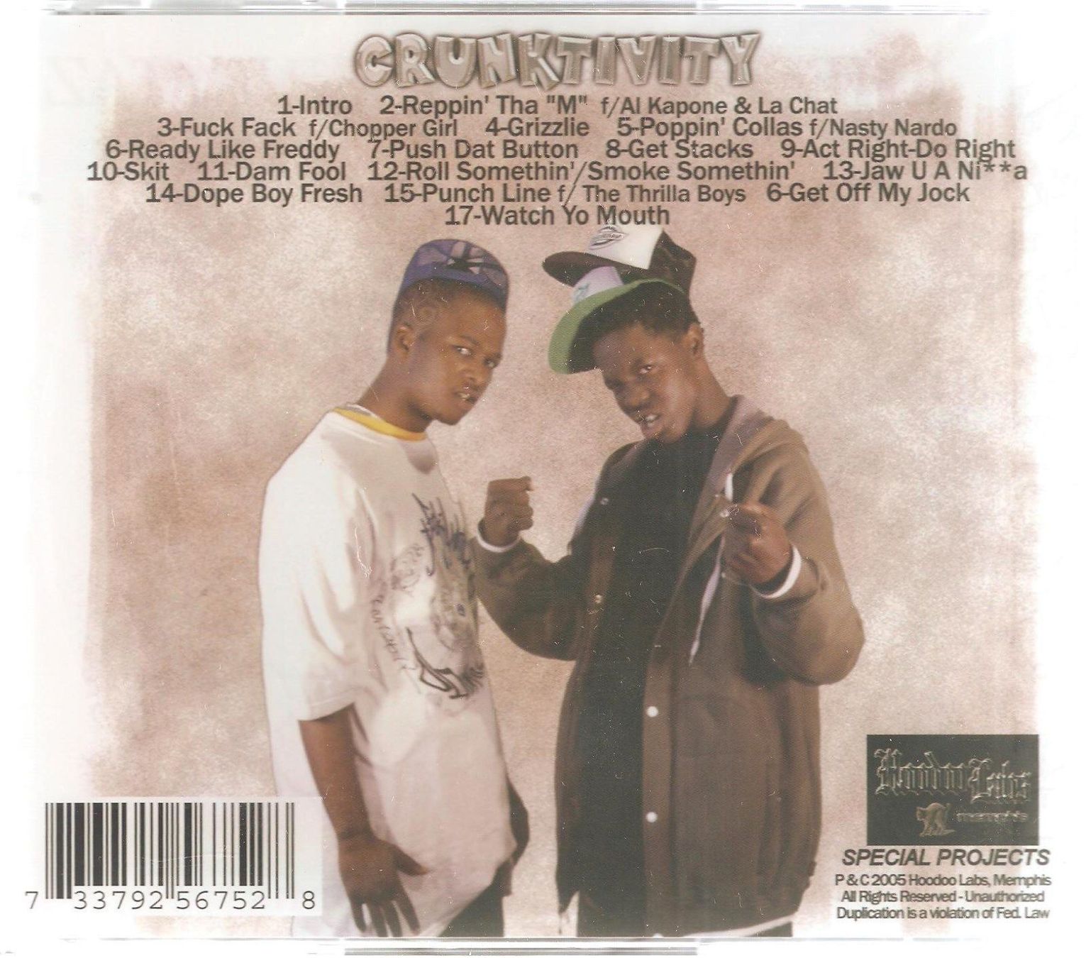 CD: Crunkstaz - Crunktivity – Nuovo e nell'imballaggio originale da Oensingen venduto da chilli63 1