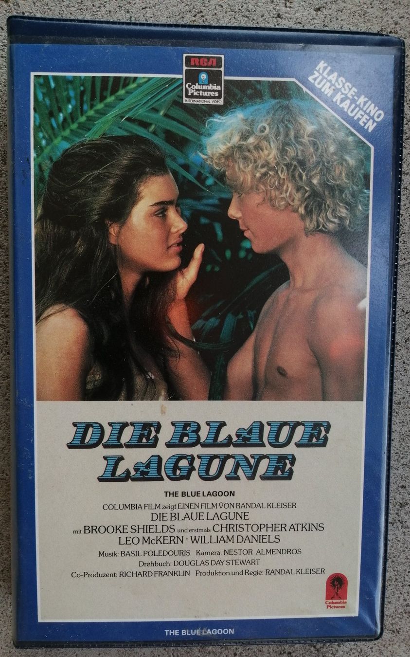 Tutti i VHS: Blaue Lagune VHS Kassette mit Brooke Shields – Usato da Schaffhausen venduto da Domifran