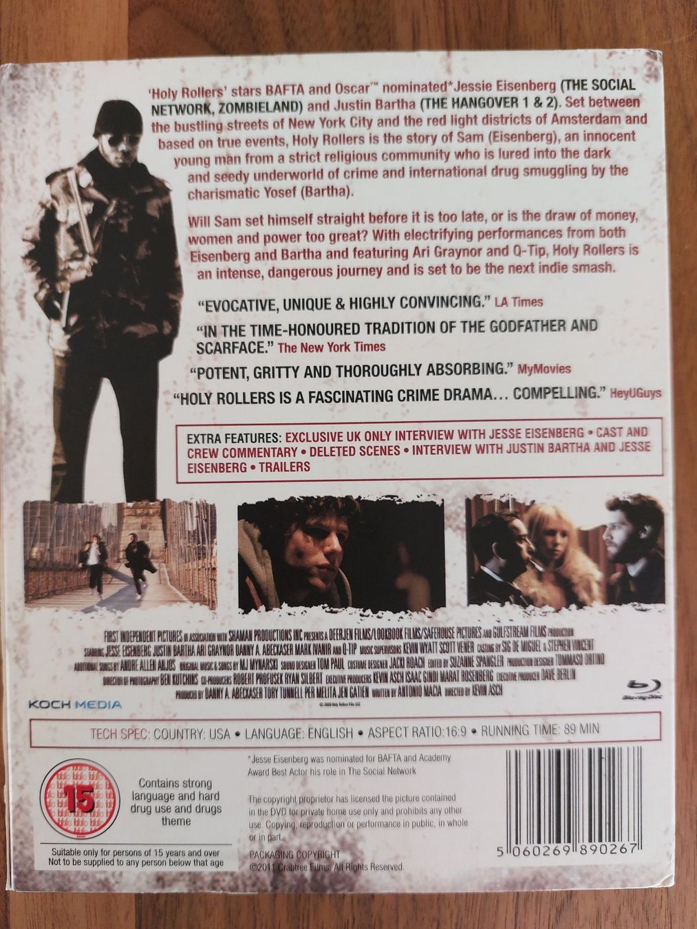 Tutti i DVDs: Blu Ray - Holy Rollers – Usato da Rheinfelden venduto da FilmAuktion 1