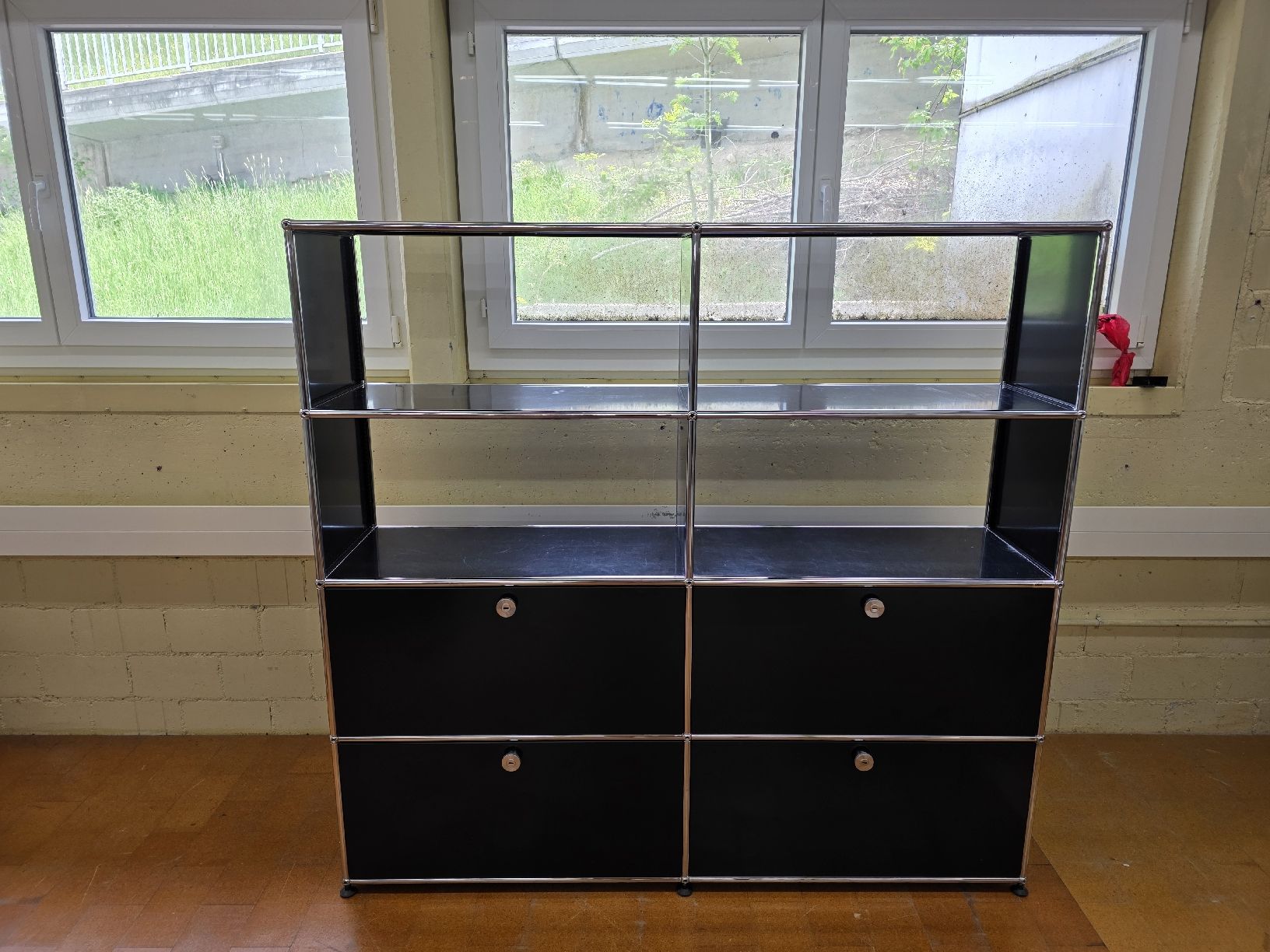 USM Scaffali: Designer Regal USM Haller schwarz  – Usato da Lichtensteig venduto da UsedINStore 5