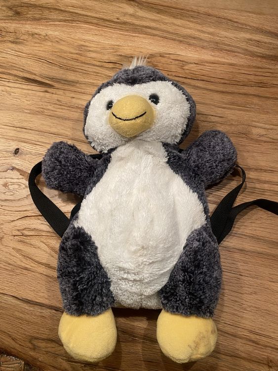 Kinder Sicherheitsgurt Rucksack - Anti-Verlust Gurt Mit Pinguin Design