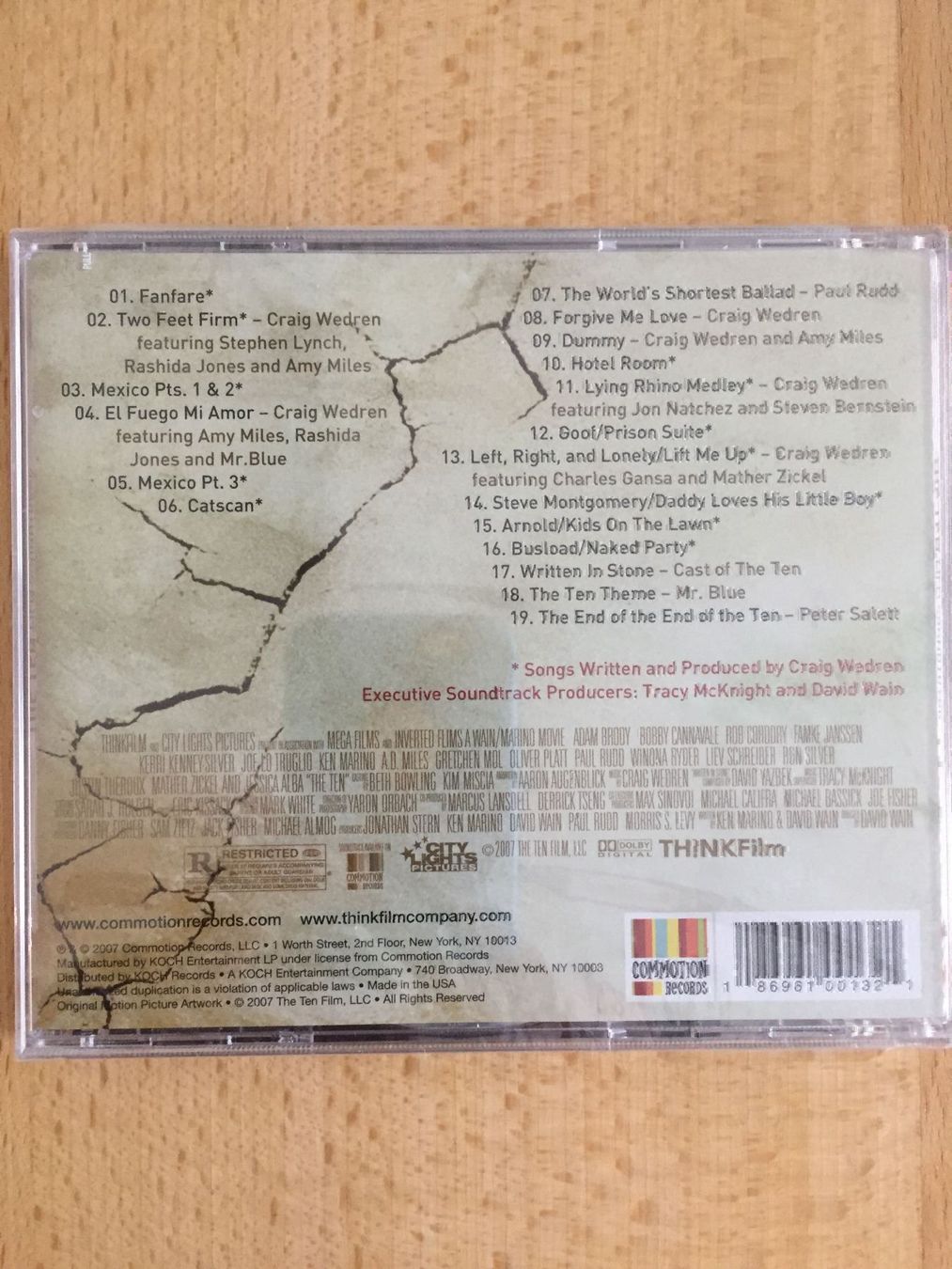 CDs: The Ten - Soundtrack – Neu und originalverpackt aus Rüti ZH von alumedien 1