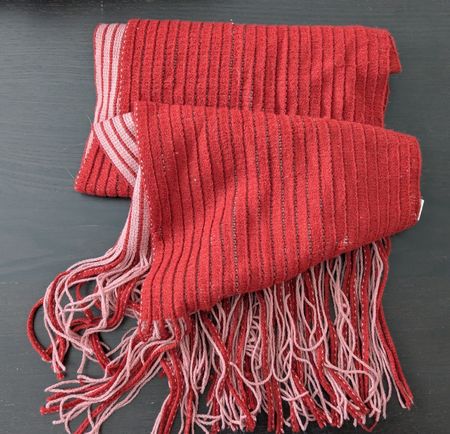Schal rot- rosa
