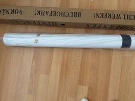 moderntex Hintergrundkarton, 10m lang x 1.36m breit weiß 160