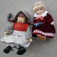 Zwei Vintage Porzellanpuppen