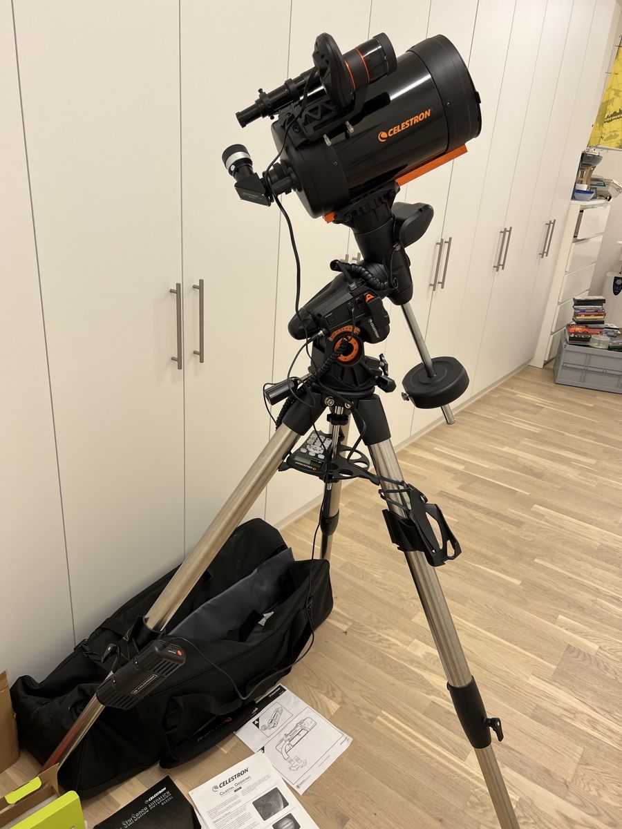 Celestron Telescopi: Celestron BrightStar Teleskop Montierung AVX – Usato da Meilen venduto da PCFlugi 6
