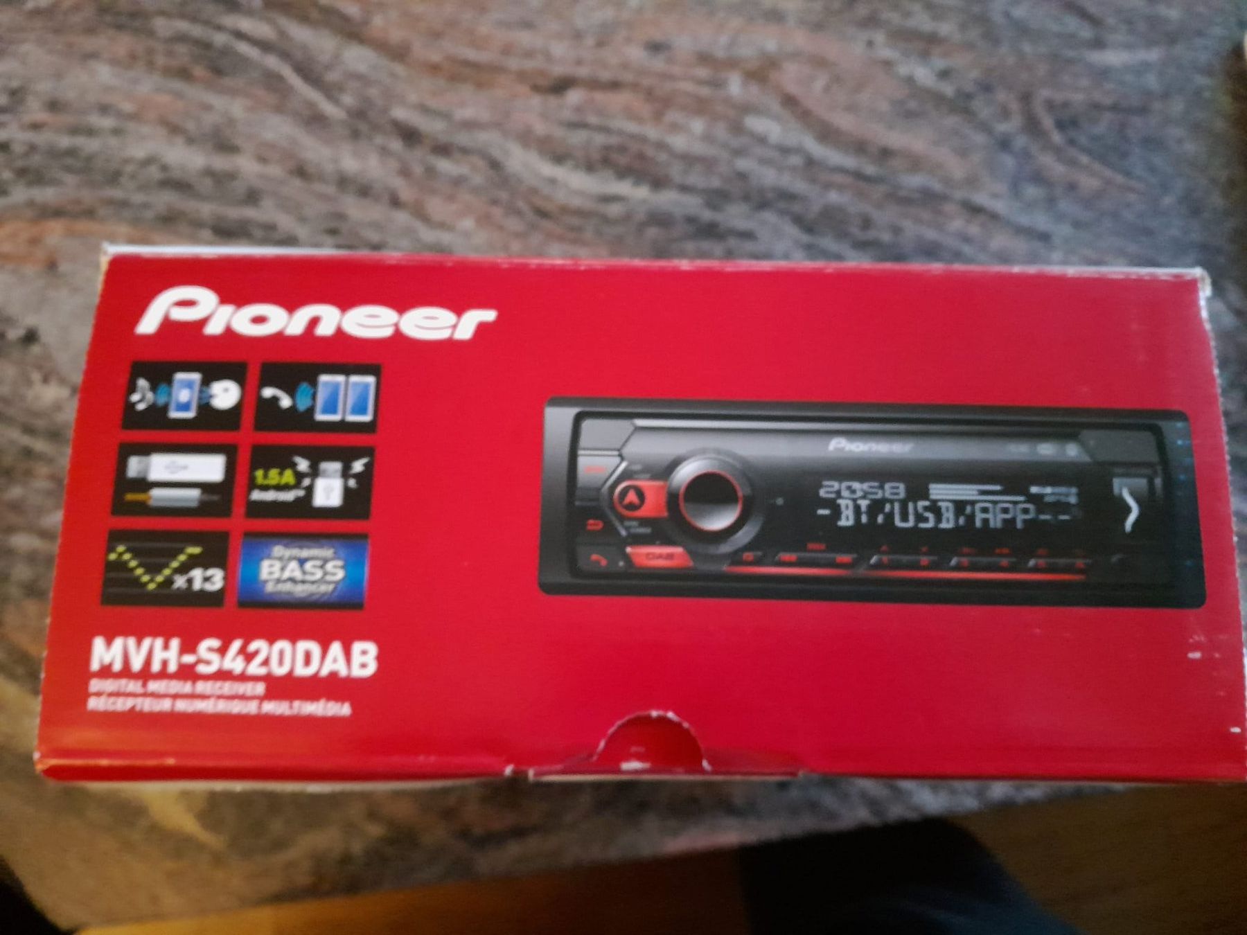 Radio: Pioneer Autoradio DAB Bluetooth – Nuovo e nell'imballaggio originale da Münsingen venduto da SchweizBE 2