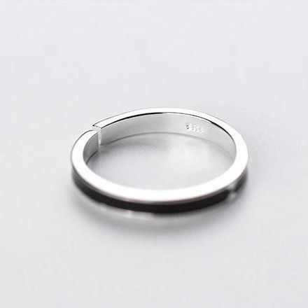 Ringe: Schwarzer Silber Ring – Neu und originalverpackt aus Wil SG von Veratier 4