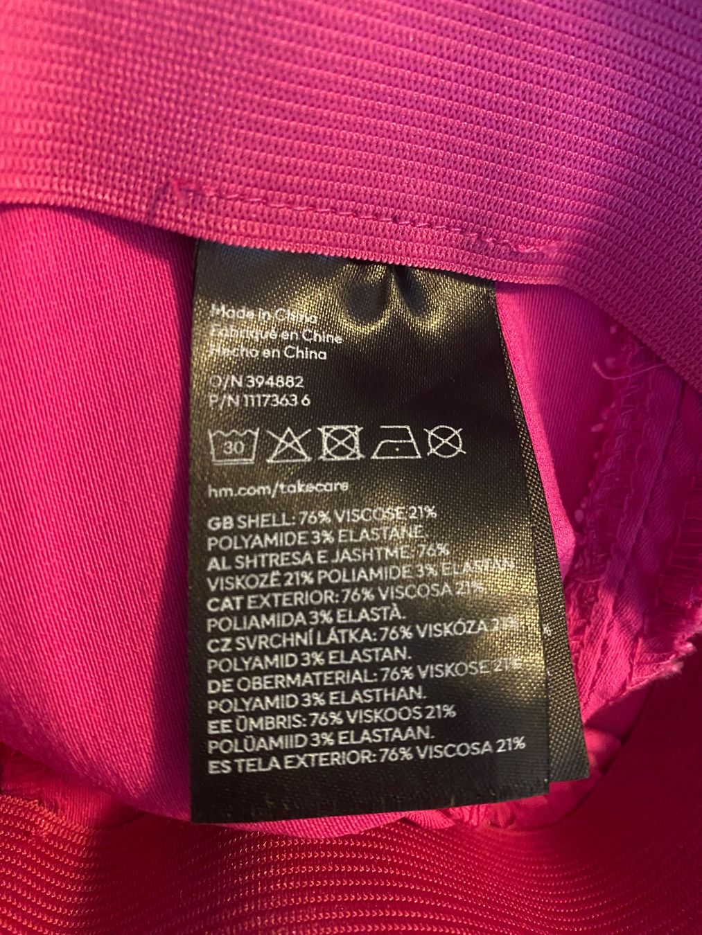 H&M Hosen: H&M Hose Pink Gr.38 Sommer Look – Gebraucht aus Wängi von JALE04 9