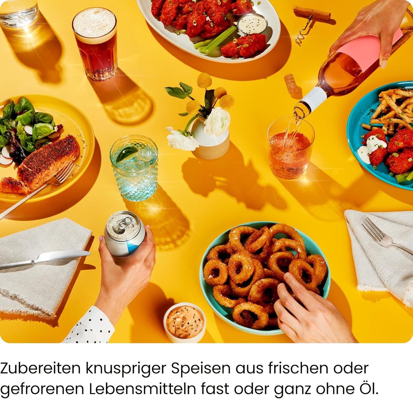 Elettrodomestici da cucina: Doppel Heissluftfritteuse 9 Liter mit Sichtfenster – Usato da St. Gallen venduto da sch_zsz7 3