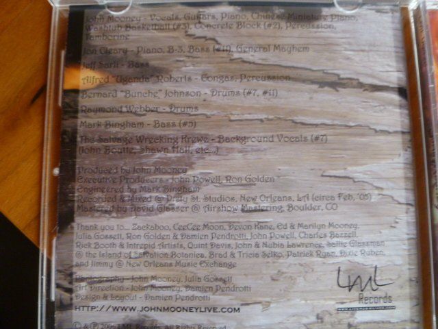 CDs: JOHN MOONEY BIGOL' FIA CD – Gebraucht aus Zofingen von sosalinos01 2