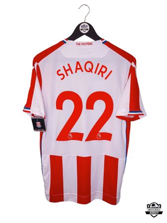 SHAQIRI #22 Original Stoke City 2017-18 Home Trikot BNWT