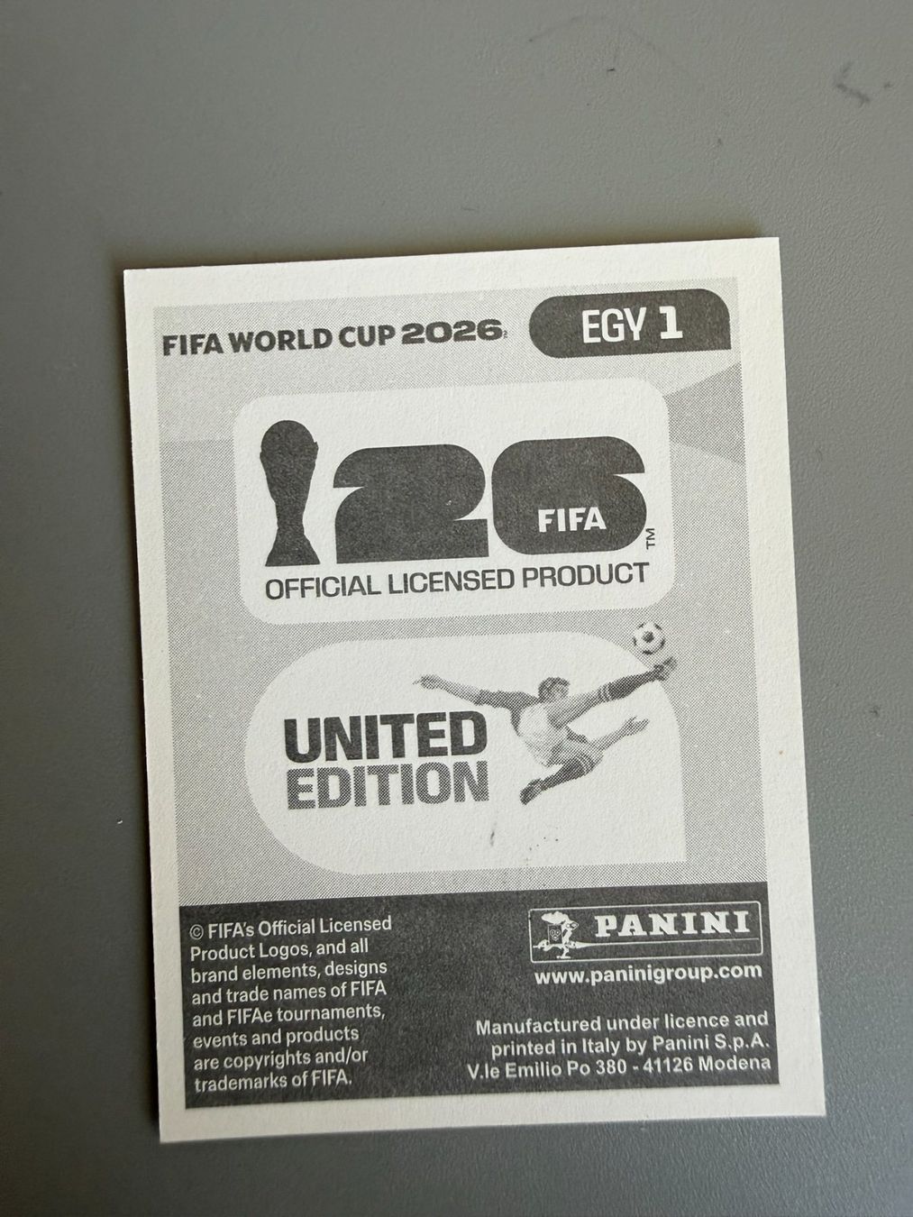 Panini Sammelbilder & Trading cards: Panini Ägypten Wappen EGY1 – Gebraucht aus Liebefeld von Ronaldo-1996 1