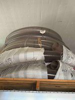 Stabiler Saug- & Druckschlauch aus PVC, transparent, ID127mm
