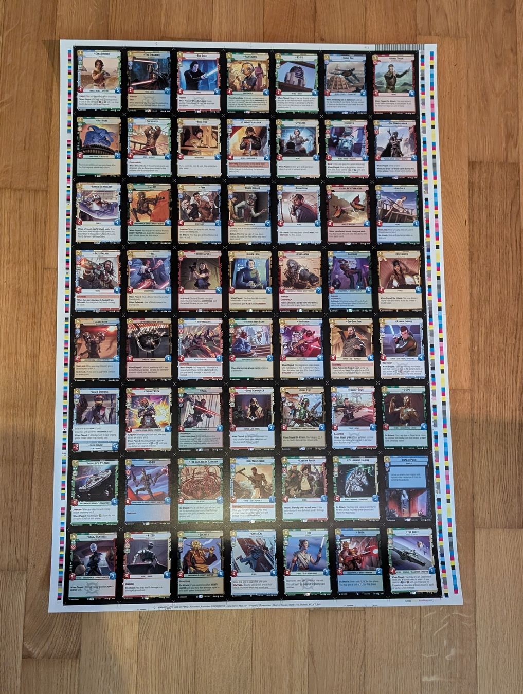 Giochi: Star Wars Unlimited Uncut Sheet – Nuovo (secondo la descrizione) da Niederwangen BE venduto da Nimonsta