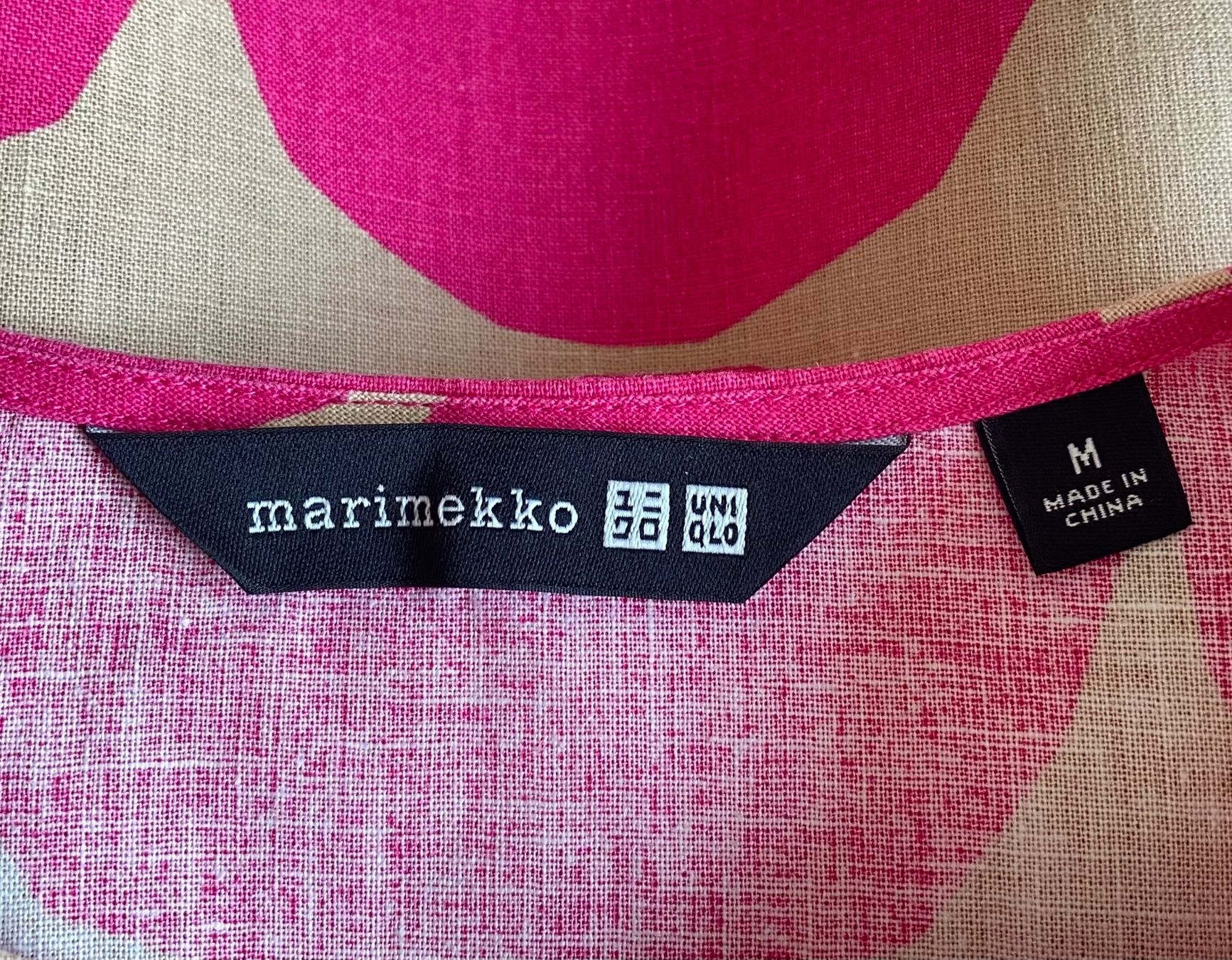 Marimekko Camicette: Marimekko Bluse aus Leinen/Baumwolle Grösse M – Usato da Oberwil BL venduto da Leni-Mischi 3