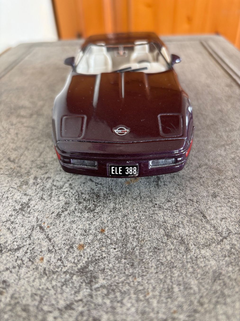 Welly Modellini d'auto: Welly Corvette 1/24 Dunkles violett Nr 9384 – Usato da Balsthal venduto da Uroby 2