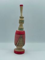 Traditionelle marokkanische Kohl-Dose aus Holz (Handgemalt)