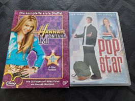 5 DVDs Hannah Montana & Pop Star