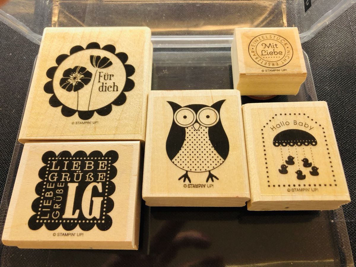 Stampin' up! Timbri: Stampin Up Stempelset - Gestanzte Grüsse – Usato da Binningen venduto da Kellox