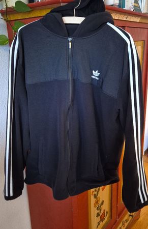 Adidas Fleecejacke mit Kapuze Grösse XL - Top Zustand!