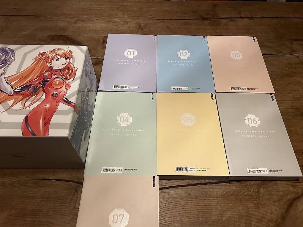 Fumetti: Neon Genesis Evangelion  Vol. 1/7 + Box – Usato da Obergösgen venduto da mad_56fp 1